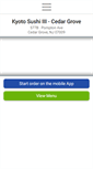 Mobile Screenshot of kyotosushiiii.com